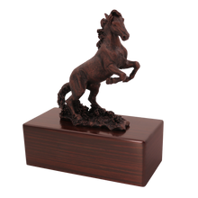 Simply Series Bronze Horse, Rearing Figurine Pet Cremation Urn - Funeral.com, Inc.