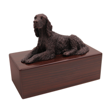 Simply Series Bronze Irish Setter, Lying Down Figurine Pet Cremation Urn - Funeral.com, Inc.