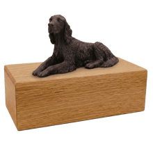Simply Series Bronze Irish Setter, Lying Down Figurine Pet Cremation Urn - Funeral.com, Inc.