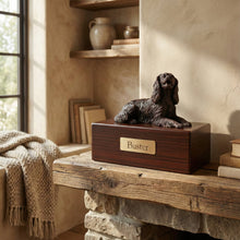 Simply Series Bronze King Charles Spaniel, Lying Down Figurine Pet Cremation Urn - Funeral.com, Inc.