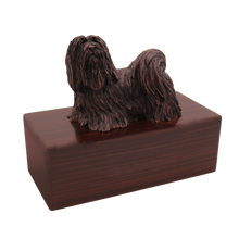 Simply Series Bronze Lhasa Apso, Standing Figurine Pet Cremation Urn - Funeral.com, Inc.