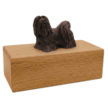 Simply Series Bronze Lhasa Apso, Standing Figurine Pet Cremation Urn - Funeral.com, Inc.