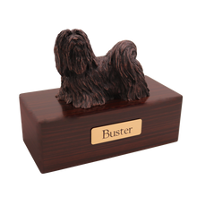 Simply Series Bronze Lhasa Apso, Standing Figurine Pet Cremation Urn - Funeral.com, Inc.