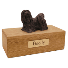 Simply Series Bronze Lhasa Apso, Standing Figurine Pet Cremation Urn - Funeral.com, Inc.