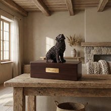 Simply Series Bronze Newfoundland, Sitting Figurine Pet Cremation Urn - Funeral.com, Inc.