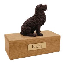 Simply Series Bronze Newfoundland, Sitting Figurine Pet Cremation Urn - Funeral.com, Inc.
