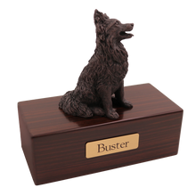 Simply Series Bronze Papillon, Sitting Figurine Pet Cremation Urn - Funeral.com, Inc.