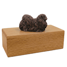 Simply Series Bronze Pekingese, Standing Figurine Pet Cremation Urn - Funeral.com, Inc.