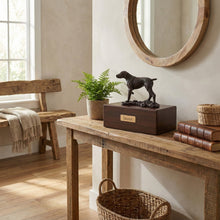 Simply Series Bronze Pointer, Walking Figurine Pet Cremation Urn - Funeral.com, Inc.