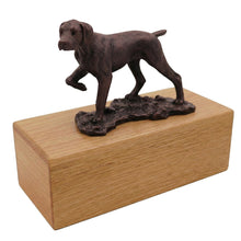 Simply Series Bronze Pointer, Walking Figurine Pet Cremation Urn - Funeral.com, Inc.