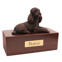Simply Series Bronze Poodle, Lying Down Figurine Pet Cremation Urn - Funeral.com, Inc.