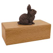 Simply Series Bronze Rabbit, Sitting Figurine Pet Cremation Urn - Funeral.com, Inc.