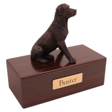 Simply Series Bronze Rottweiler, Sitting Figurine Pet Cremation Urn - Funeral.com, Inc.