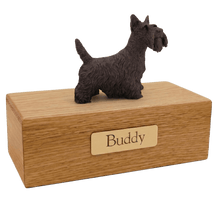 Simply Series Bronze Scottish Terrier, Standing Figurine Pet Cremation Urn - Funeral.com, Inc.