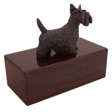 Simply Series Bronze Scottish Terrier, Standing Figurine Pet Cremation Urn - Funeral.com, Inc.