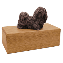 Simply Series Bronze Shih Tzu, Standing Figurine Pet Cremation Urn - Funeral.com, Inc.