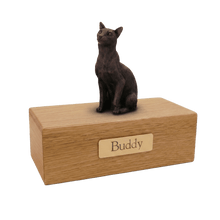 Simply Series Bronze Siamese, Sitting Figurine Pet Cremation Urn - Funeral.com, Inc.