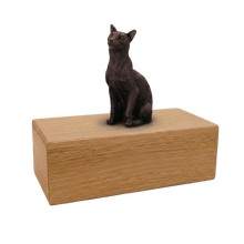 Simply Series Bronze Siamese, Sitting Figurine Pet Cremation Urn - Funeral.com, Inc.