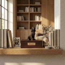 Simply Series Bronze Springer Spaniel, Sitting Figurine Pet Cremation Urn - Funeral.com, Inc.