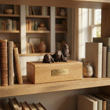 Simply Series Bronze Three Rabbits, Side By Side Figurine Pet Cremation Urn - Funeral.com, Inc.