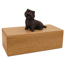 Simply Series Bronze Westie, Sitting Figurine Pet Cremation Urn - Funeral.com, Inc.
