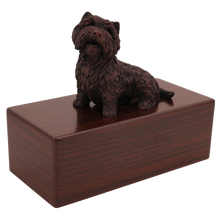 Simply Series Bronze Westie, Sitting Figurine Pet Cremation Urn - Funeral.com, Inc.