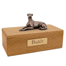 Simply Series Bronze Whippet, Lying Down Figurine Pet Cremation Urn - Funeral.com, Inc.