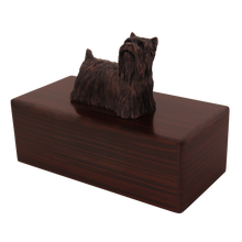Simply Series Bronze Yorkshire Terrier, Standing Figurine Pet Cremation Urn - Funeral.com, Inc.