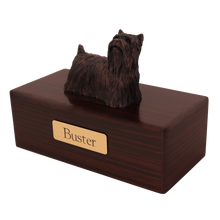 Simply Series Bronze Yorkshire Terrier, Standing Figurine Pet Cremation Urn - Funeral.com, Inc.