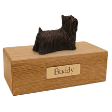 Simply Series Bronze Yorkshire Terrier, Standing Figurine Pet Cremation Urn - Funeral.com, Inc.