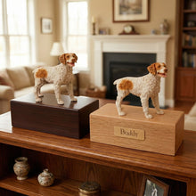 Simply Series Brown Brittany, Standing Figurine Pet Cremation Urn - Funeral.com, Inc.