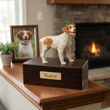 Simply Series Brown Brittany, Standing Figurine Pet Cremation Urn - Funeral.com, Inc.