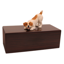 Simply Series Brown Jack Russell Terrier, Play Bow Figurine Pet Cremation Urn - Funeral.com, Inc.
