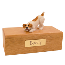 Simply Series Brown Jack Russell Terrier, Play Bow Figurine Pet Cremation Urn - Funeral.com, Inc.