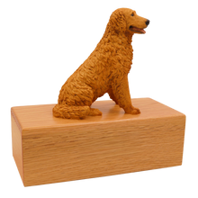 Simply Series Golden Retriever, Sitting Figurine Pet Cremation Urn - Funeral.com, Inc.