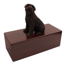 Simply Series Jumbo Bronze Bouvier, Sitting Figurine Pet Cremation Urn - Funeral.com, Inc.