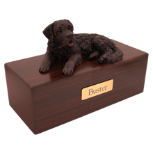 Simply Series Jumbo Bronze Saint Bernard, Lying Down Figurine Pet Cremation Urn - Funeral.com, Inc.