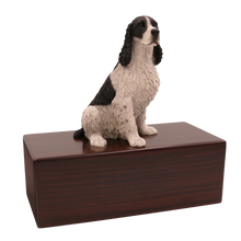 Simply Series Springer Spaniel, Sitting Figurine Pet Cremation Urn - Funeral.com, Inc.