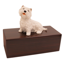 Simply Series Westie, Sitting Figurine Pet Cremation Urn - Funeral.com, Inc.