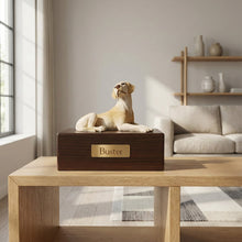 Simply Series Yellow Labrador, Lying Down Figurine Pet Cremation Urn - Funeral.com, Inc.