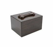 Simply Walnut & Simply Oak Jumbo Pet Cremation Urn with Adornment - Funeral.com, Inc.