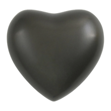 Slate Brass Heart Keepsake Urn - Funeral.com, Inc.
