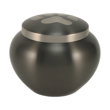 Slate Paw Print Large Pet Cremation Urn - Funeral.com, Inc.