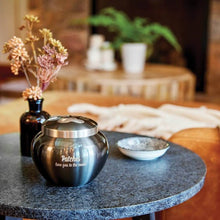 Slate Paw Print Medium Pet Cremation Urn - Funeral.com, Inc.