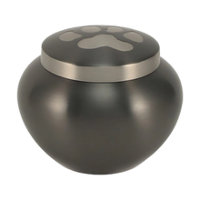 Slate Paw Print Small Pet Cremation Urn - Funeral.com, Inc.