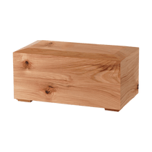 Solid Hickory Natural Knots Wood Adult Cremation Urn - Funeral.com, Inc.