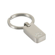 Stainless Steel Pewter Keychain with Paw Print - Funeral.com, Inc.