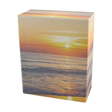Sunset Hardboard Beach Scene Adult Cremation Urn - Funeral.com, Inc.