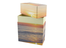 Sunset Hardboard Beach Scene Adult Cremation Urn - Funeral.com, Inc.