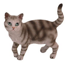 Tabby and Silver Shorthair Cat, Standing Figurine Pet Cremation Urn - Funeral.com, Inc.